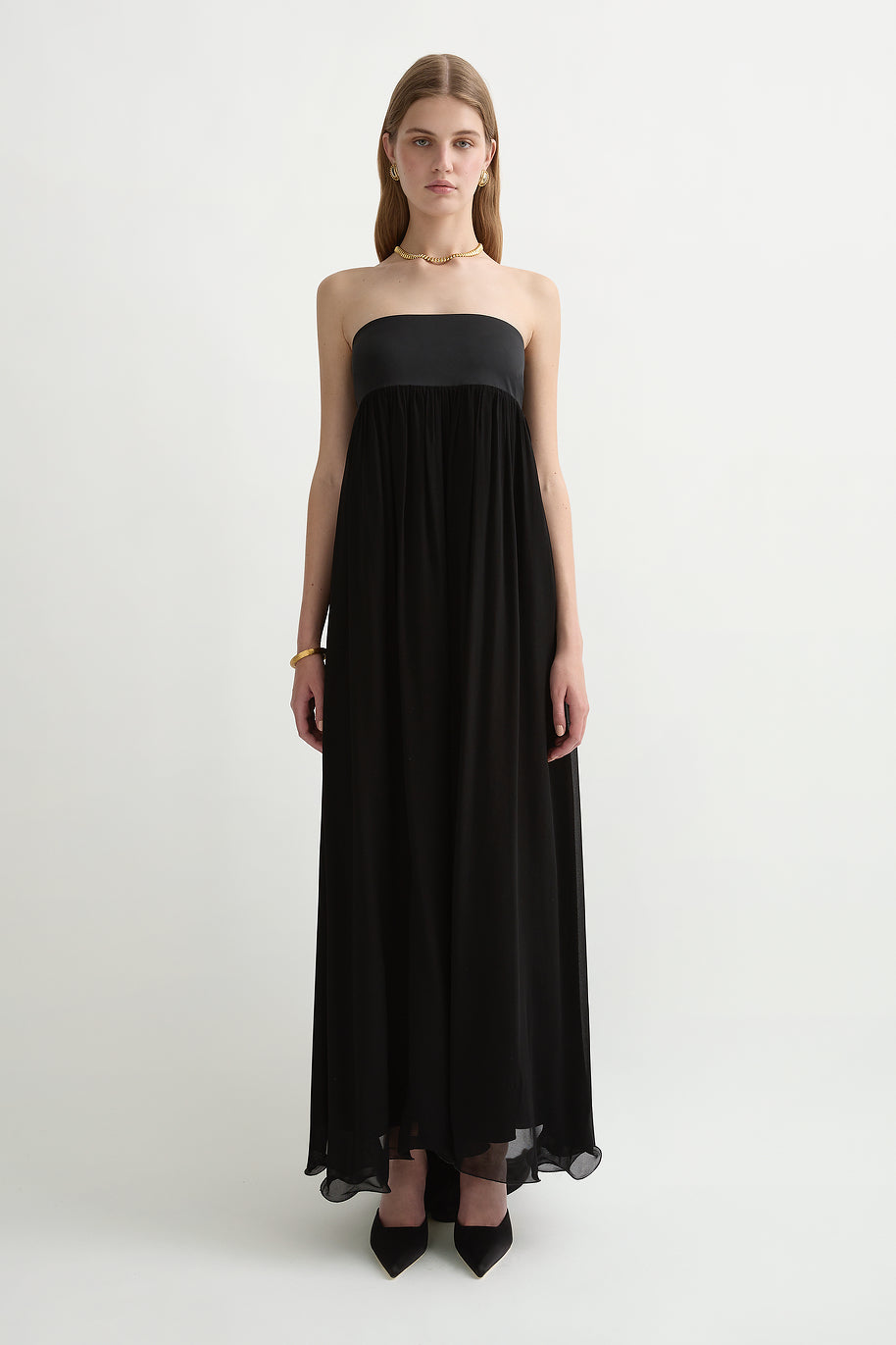 Solene Strapless Dress